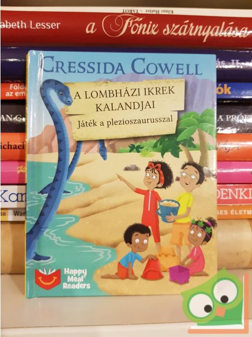 Cressida Cowell: Játék a plezioszaurusszal (A Lombházi ikrek kalandjai 5.) ( Happy Meal readers) (ritka)