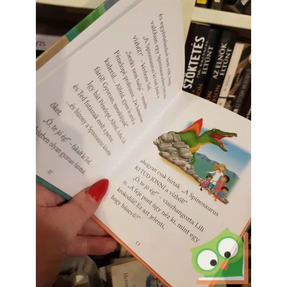 Cressida Cowell: Piknik a Spinosaurusszal (A Lombházi ikrek kalandjai 7.)(Happy Meal readers)