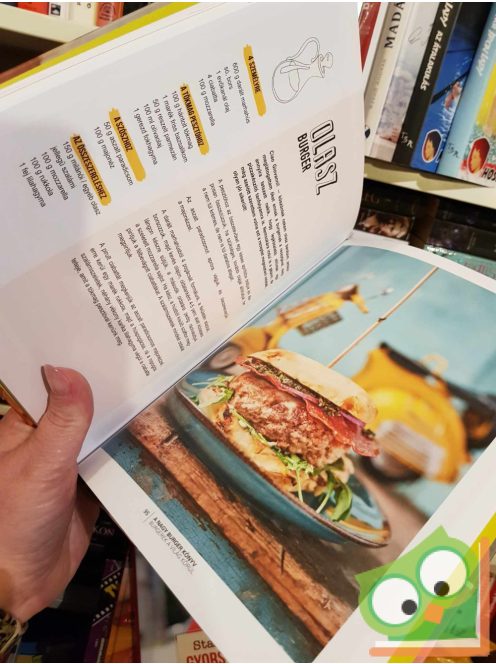 Jancsa Jani: Nagy burgerkönyv (ritka)