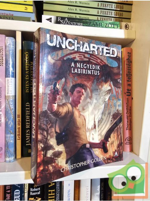 Christopher Golden: Uncharted: A negyedik labirintus (ritka)