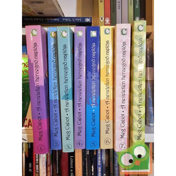 Meg Cabot: A neveletlen hercegnő naplója (12 kötet)
