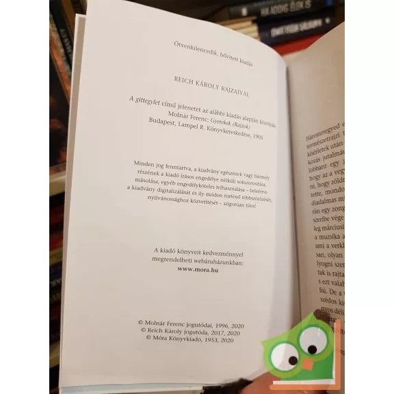 Molnár Ferenc: A Pál utcai fiúk (Gittegylet című jelenettel bővített kiadás)