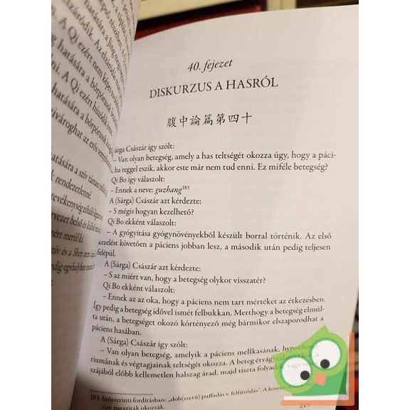 Huang Di Neijing: A Sárga Császár belső könyvei - Egyszerű kérdések (ritka)