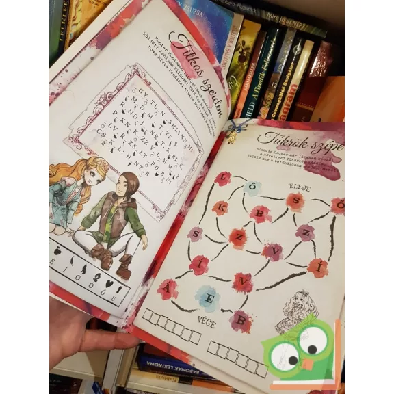 Abrakadabrisztikus fejtörők - mesés matricák  (Ever After High)