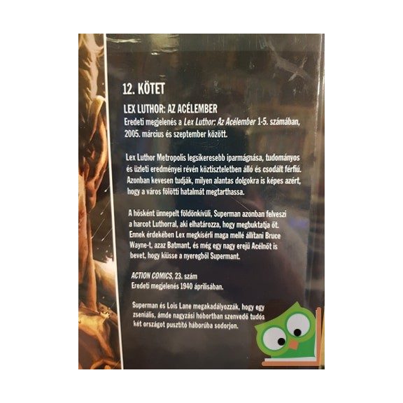 Brian Azzarello, Lex Luthor: Az Acélember (DC 12.) (Fóliás)