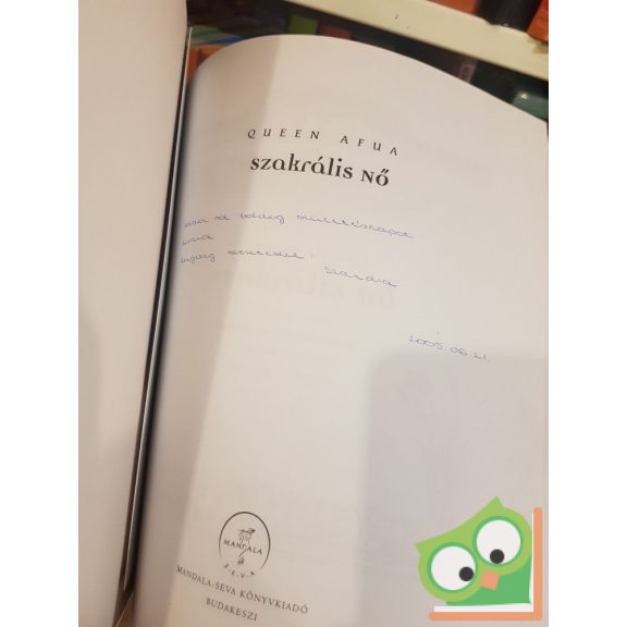 Queen Afua: Szakrális nő (Nagyon ritka)
