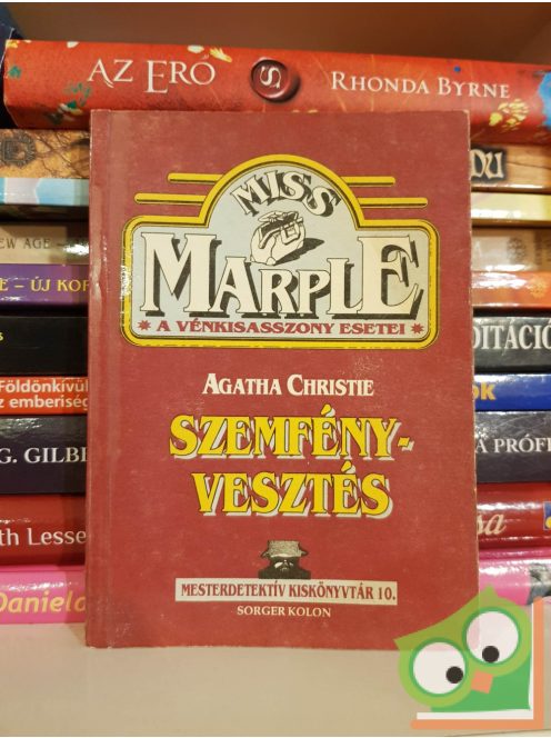Agatha Christie: Szemfényvesztés (Miss Marple 6.) (MesterDetektív Kiskönyvtár 10.) (ritka)