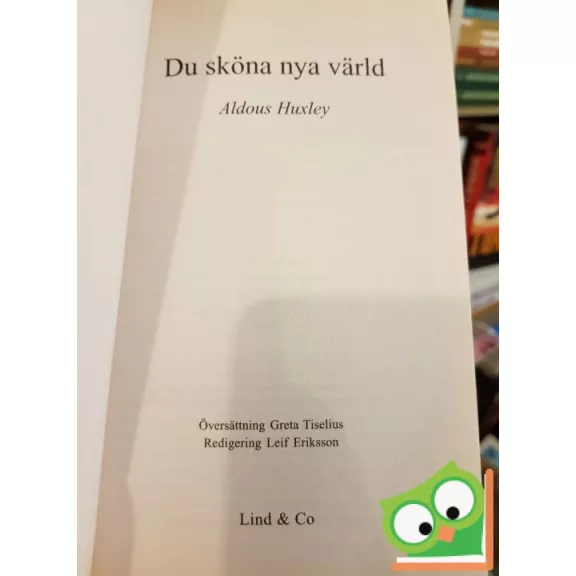 Du sköna värld Aldous Huxley