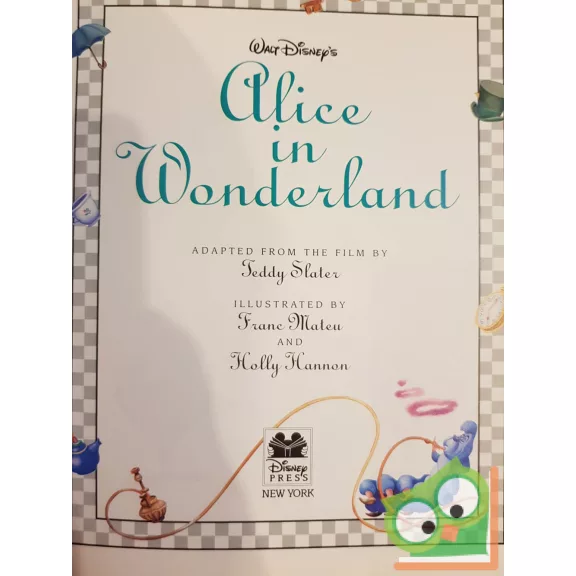 Walt Disney's - Alice in Wonderland (angol nyelvű) (ritka)