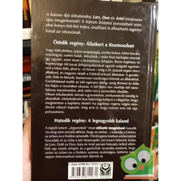 Nemere István: Állatkert a kozmoszban / A legnagyobb kaland (Lars, Don és Ariel kalandjai 5-6.)