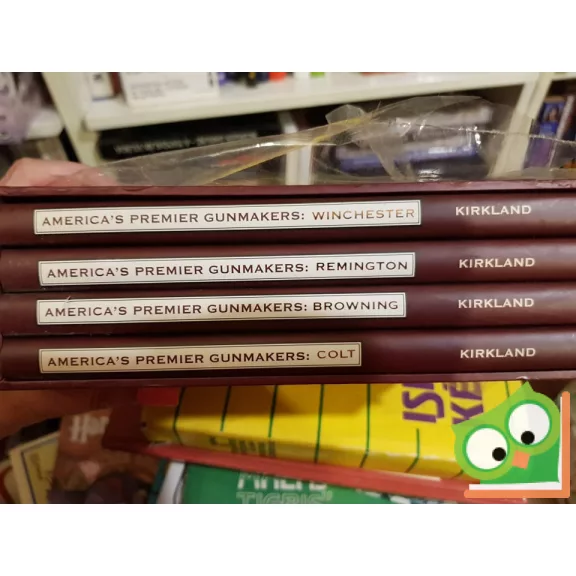 K.D. Kirkland: America's Premier Gunmakers (4 Volume Set)  (Ritka!)