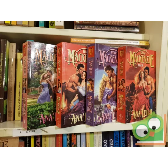 Ana Leigh: A MacKenzie klán 4 kötetes könyvcsomag