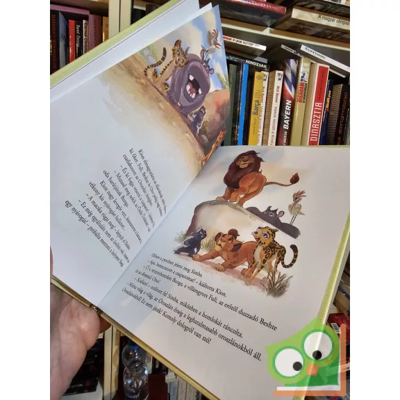 Walt Disney - A Büszke Birtok Oroszlán őrsége: Kion üvöltése (Mesék az aranygyűjteményből 81.) (újszerű) (ritka)