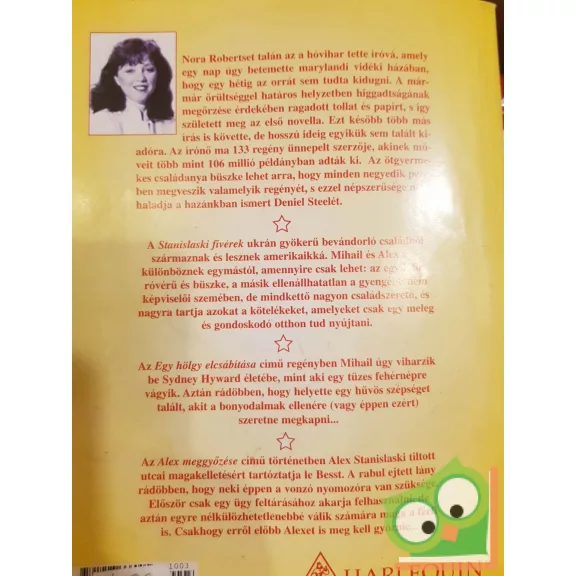 Arany Júlia 2001/3 - Nora Roberts: A Stanislaski fivérek (A Stanislaski család 4., 2.)
