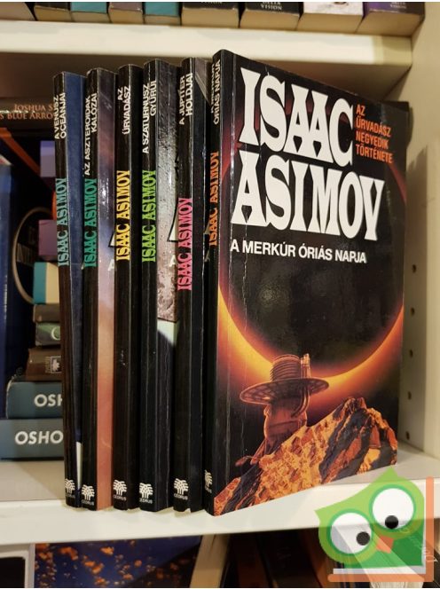 Isaac Asimov: Űrvadász - 6 kötetes sorozat (Ritka)