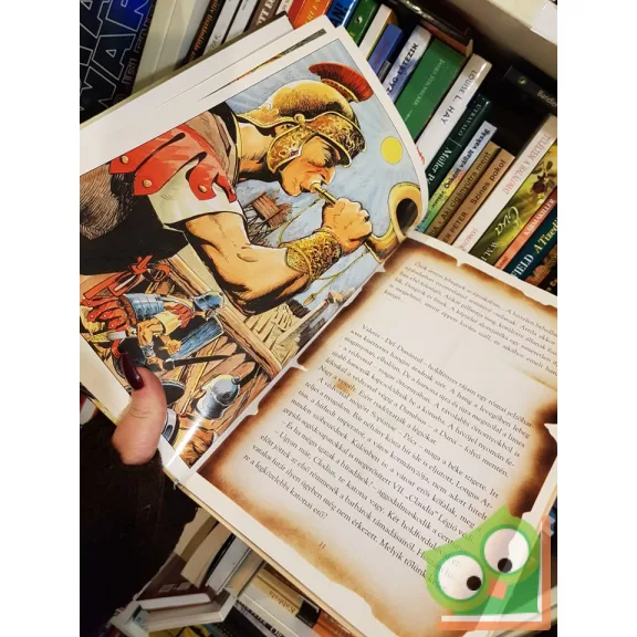 Sarlós Endre: Attila, Isten ostora  (Sarlós Endre illusztrálta)