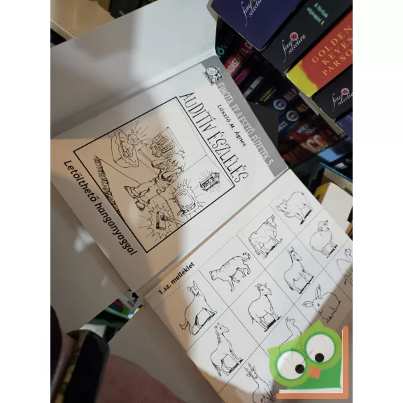 László M. Ágnes: Auditív észlelés (gyógypedagógia füzet plusz mellétletek ) (ritka)