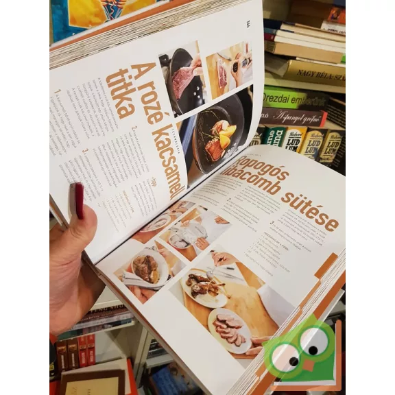 Széll Tamás: Az étel iskolája (Lidl szakácskönyv) fóliás