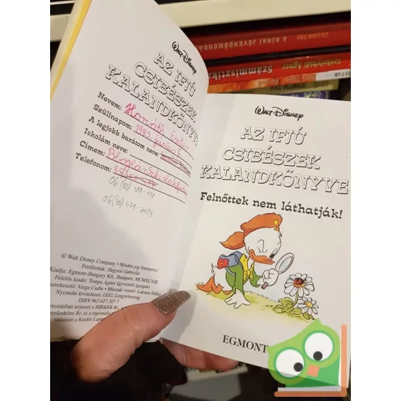 Walt Disney - Az ifjú csibészek kalandkönyve 2.