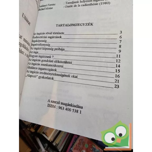 Aranyi Lászlóné: Az inga elmélete és gyakorlata