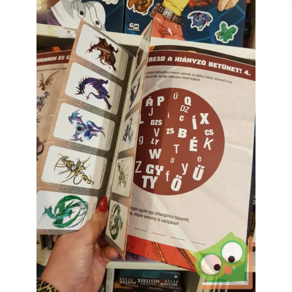 Bakugan csomag (Kártyás foglalkoztatókönyv 2., Matricás album 1-2.)