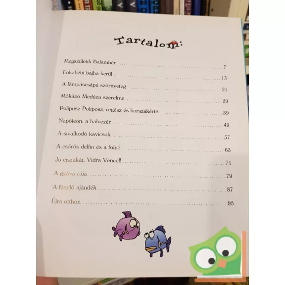 Lőrincz Judit Lívia: Balambér, a bálnaborjú kalandjai távoli tengereken (Balambér 1.) (nagyon ritka)