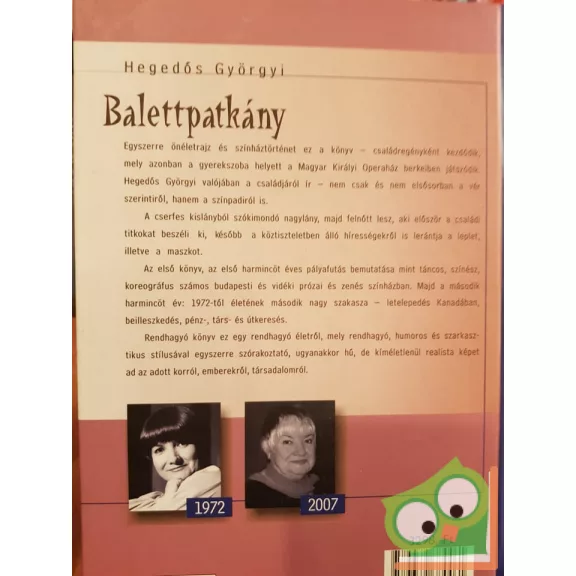 Hegedős Györgyi: Balettpatkány