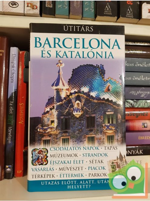 Roger Williams (szerk.): Barcelona ​és Katalónia (Útitárs sorozat) (színes fotókkal gazdagon illusztrált)