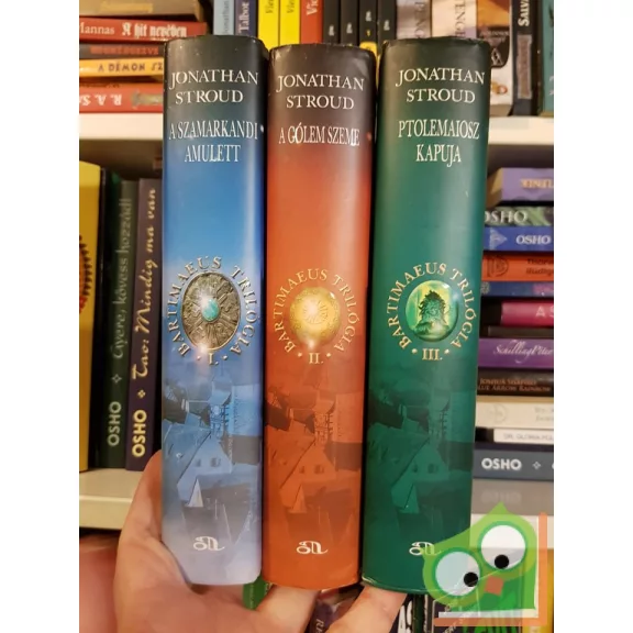 Jonathan Stroud: Bartimaeus Trilógia l-lll.kötet