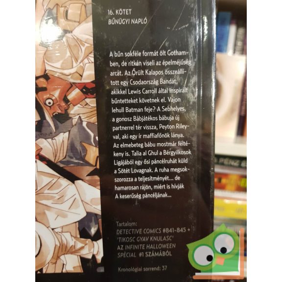 DC A legendás Batman 16.: Bűnügyi napló (fóliás)
