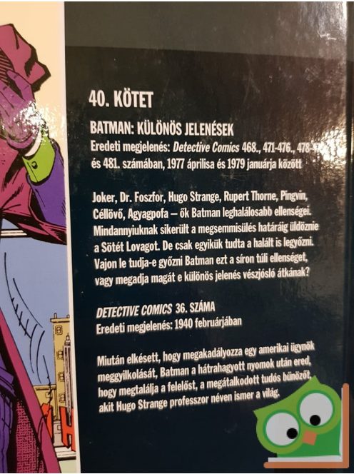 DC 40. Batman - Különös jelenések