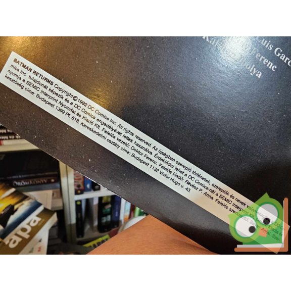 Denny O'Neil: Batman visszatér (Batman 2.) (gyűjtői állapot) (ritka)