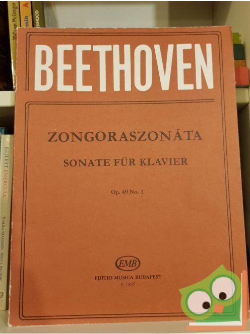 Beethoven: Zongoraszonáta Op. 49 No. 1  (Z. 7885)