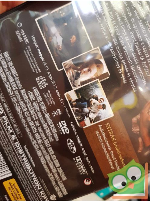 Benjamin Button különös élete (DVD) - fóliás, új