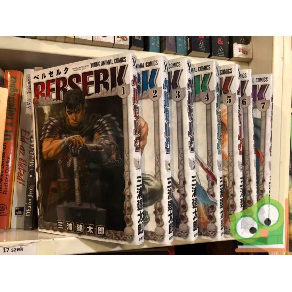 Miura Kentarou: Berserk 1-7 (japán nyelvű manga)