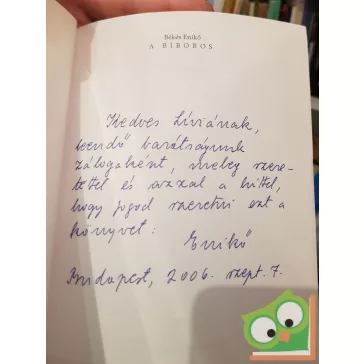 Békés Enikő: A bíboros