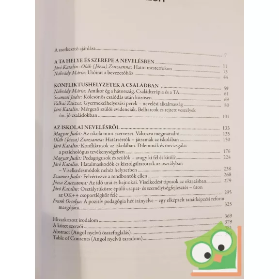 Nábrády Mária (szerk.): Biztonságot és bizalmat a gyerekeknek! (Játszmák nélkül)