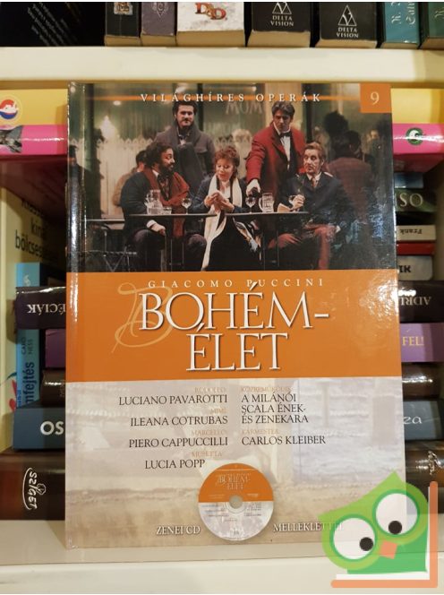 Giacomo Puccini: Bohémélet (Világhíres Operák 9. CD-vel) (Ritka)