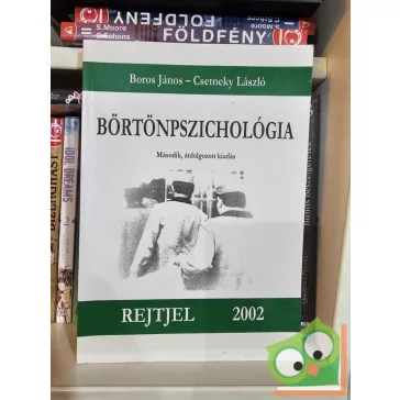 Boros János, Csetneky László: Börtönpszichológia