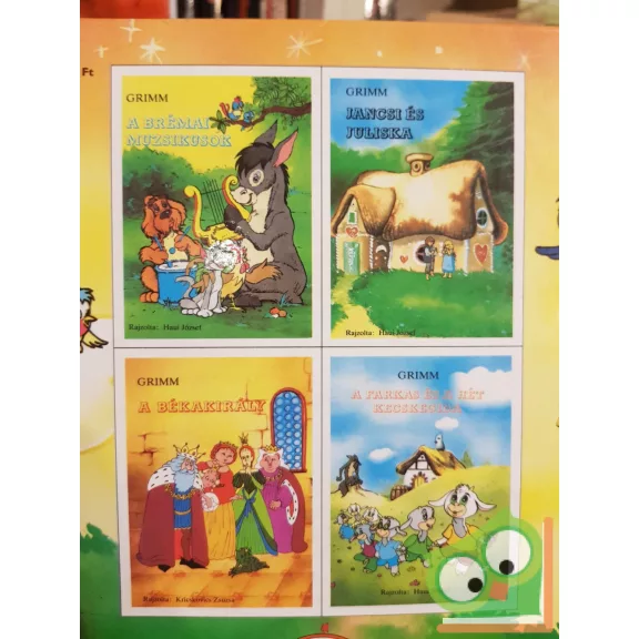 Jakob Grimm - Wilhelm Grimm: Brémai muzsikusok / Jancsi és Juliska / Békakirály / Farkas és a hét kecskegida