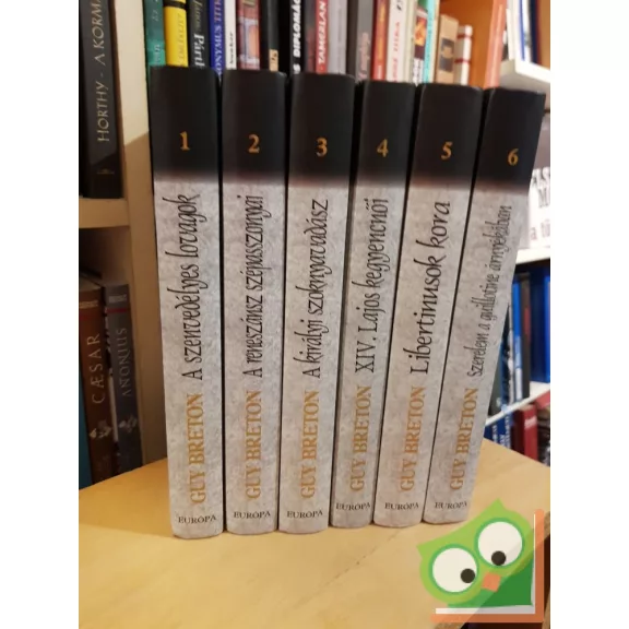 Guy Breton: Francia szerelmi históriák I-VI kötet