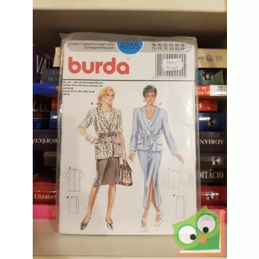 Burda szabásmintával (4255)