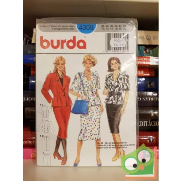 Burda szabásmintával (4309)