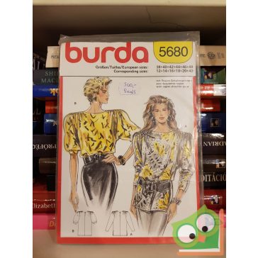 Burda szabásmintával (5680)