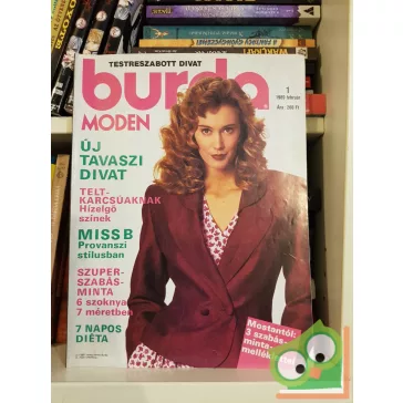 Burda magazin 1989/1 (szabásminta melléklettel)