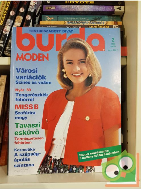 Burda magazin 1989/2 (szabásminta melléklettel)
