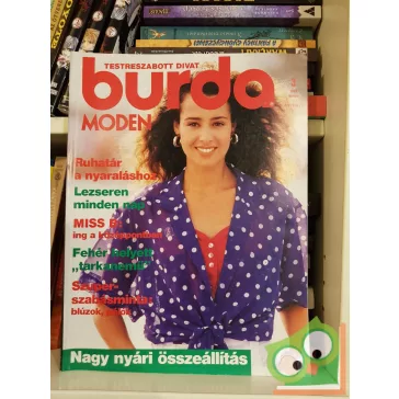 Burda magazin 1989/3 (szabásminta melléklettel)