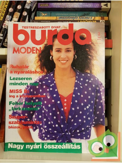 Burda magazin 1989/3 (szabásminta melléklettel)
