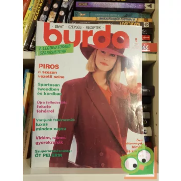 Burda magazin 1989/5 (szabásminta melléklettel)
