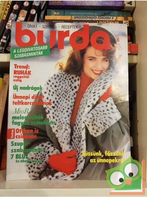 Burda magazin 1989/6 (szabásminta melléklettel)